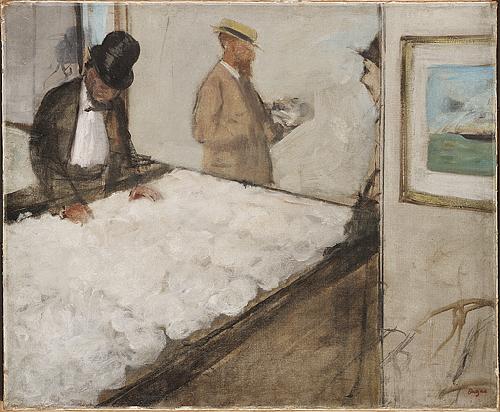 Edgar Degas Cotton Merchants in New Orleans France oil painting art